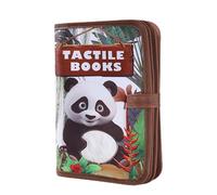 KIXZSAZ Libro increspato per burattini a mano Libro in tessuto Giocattolo morbido e sicuro che coinvolge il bambino e impara rendendolo sicuro e confortevole per i più piccoli e giocare