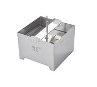 KIXZSAZ Lo stampo per tofu a doppia maniglia, pressione uniforme ed estrazione è strumento di tofu vecchio tradizionale manuale durevole fatto in casa, Dimensioni: 12 * 12 * 9CM