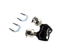 KIXZSAZ Lucchetto per Borsa da Sella, Vero Lucchetto per Baule, salvaguarda Gli Elementi Essenziali Durante la Guida con affidabilità comprovata e Materiali Resistenti alle intemperie, portaoggetti