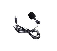KIXZSAZ Microfono portatile Mini Mike con clip Microfono esterno cablato con clip da bavero da 5 mm Progettato per PC laptop Installazione semplice Affidabile Prestazioni elevate Installazione
