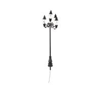 KIXZSAZ Mini lampione a forma di bambola Decorazione per luci da giardino Luci paesaggistiche a cinque teste a batteria per giardino delle fiabe , Modello 2