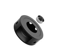 KIXZSAZ Notevole porta-teiera scalda-candele realizzato in resistente acciaio inossidabile 430 che garantisce la temperatura per gli amanti del tè durante le, Fori rotondi, 150x55mm