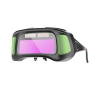 KIXZSAZ Occhiali di protezione per saldatura con oscuramento automatico, protettivi, durevoli, traspiranti, leggeri, in ABS, Per maschera per saldatura automatica, comodi, classico