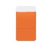 KIXZSAZ Organizer tascabile multifunzionale per penne per l'organizzazione in movimento Tasca portapenne in PVC Regalo multiuso multifunzionale, Piazza Arancione