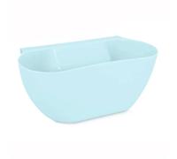 KIXZSAZ Organizza il tuo spazio con una pattumiera da appendere compatta in ABS Forniture da cucina Forniture da appendere Scatola portaoggetti da appendere alla parete, Blu nordico, 28 * 14 * 11 cm