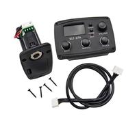 KIXZSAZ Per Sistema di equalizzazione per chitarra con metallo e plastica ABS, adatto per esercitarsi e accordare facilmente. L'equalizzatore EQ è dotato di pickup, manopola controllo del tono e