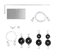 KIXZSAZ Per Sistema di fisica con carrucola e blocco con stabilità di base per esperimenti e apprendimento in classe. Puoi divertirti con esperimenti fai da te e apprendere nozioni base scienze