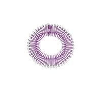 KIXZSAZ Pettine elasticizzato a dente circolare completo da donna Pettini circolari flessibili Porta fascia per capelli Fascia per la testa Accessori da donna per escursionismo, Viola