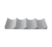 KIXZSAZ Portabottiglie Multicolore Dimensioni compatte Staffa per barattoli Supporto per contenitori di latta Supporto per la conservazione Forniture per la cucina, grigio scuro