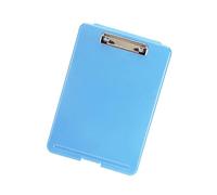 KIXZSAZ Pratica scatola per file A4 Cartella per documenti versatile Fornitura per organizer per scatole per appunti, Blu B