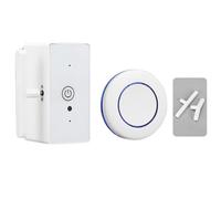 KIXZSAZ Pratico interruttore della luce remoto: niente più grovigli con i cavi, l'host di installazione scorrevole può essere rimosso in qualsiasi momento, rotondità