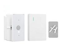 KIXZSAZ Pratico interruttore della luce remoto: niente più grovigli con i cavi, l'host di installazione scorrevole può essere rimosso in qualsiasi momento, piazza