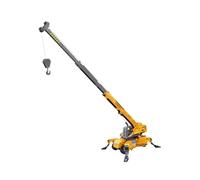 KIXZSAZ Realistico modello di camion da ingegneria con gru giocattolo per bambini, dotato di braccio regolabile e durevole per un divertimento senza fine. Modello veicolo