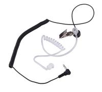 KIXZSAZ Ricevi auricolare 3,5 mm flessibile radio bidirezionale auricolare esterno portatile professionale audio sostitutivo microfono altoparlante