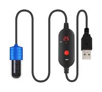 KIXZSAZ Riscaldatore per acquario Riscaldamento rapido Temperatura regolabile Caratteristiche compatte e sofisticate Gestione ottimizzata dello spazio Riscaldatore per acquario Termostato sommergibile