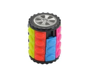KIXZSAZ Rubix Cube Style Puzzle 3D Gioco Divertimento sensoriale per bambini Giocattolo antistress coinvolgente per giovani Migliora la memoria Rompicapo Puzzle Calza imbottita Ragazzi adolescenti