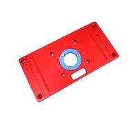 KIXZSAZ Sblocca tutto il potenziale dei progetti di lavorazione del legno. Ampia applicazione. Piastra da tavolo per fresa in alluminio adatta agli esperti, tipo 1