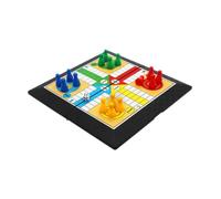KIXZSAZ Scacchi volanti Ludo Gioco da tavolo Divertimento educativo Classico Gioco da tavolo Esperienza coinvolgente Famiglia Dadi Per tutti Viaggio Scacchi Strategia tradizionale