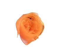 KIXZSAZ Sciarpa quadrata in tinta unita comoda da indossare tutto il giorno Sciarpe quadrate in chiffon traspiranti e ad asciugatura rapida di lusso, Giallo scuro