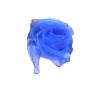 KIXZSAZ Sciarpa quadrata in tinta unita comoda da indossare tutto il giorno Sciarpe quadrate in chiffon traspiranti e ad asciugatura rapida di lusso, Blu reale