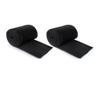 KIXZSAZ Set da 2 pezzi, copertura per motore di traino, manicotto in neoprene tagliabile a misura, resistente, per kayak, barche, imbarcazioni, pesca, Per nautica