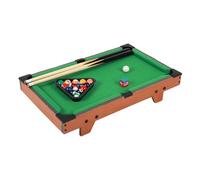 KIXZSAZ Set di accessori da biliardo Triangle Chalk, aggiunta al mini tavolo da biliardo, arricchisci l'esperienza di gioco, mini tavolo da per bambini e