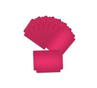 KIXZSAZ Set di divisori per carte da gioco collezionabili in PP spesso e resistente, soluzione di facile organizzazione per carte da gioco sportive con 10 pezzi inclusi nella, Rosa Rossa, 9.3x6.8 cm