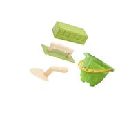 KIXZSAZ Set di Giocattoli in Mattoni con Secchiello per la Neve, Giocattoli da Spiaggia, Divertimento e Tempo di Gioco interattivo, Costruire per Castelli con Gli Amici, muri, Strumenti per la