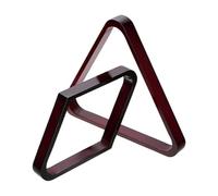 KIXZSAZ Set di Supporti triangolari a rombo, Porta-Palle da Biliardo in Legno per Gioco del Biliardo, Robusto e Durevole. Set di 2 rastrelliere per Palle da, rastrelliera