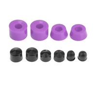 KIXZSAZ Sostituzione della boccola per skateboard, truck morbidi, durezza 92A, eccellente assorbimento degli urti, componenti essenziali, kit di ricostruzione, Viola, 11x16x24mm
