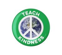 KIXZSAZ Spilla chic ed elegante: sfoggia lo stile con una spilla identificativa chic ed elegante. in ABS e artistica, Pace contro l'inquinamento