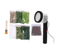 KIXZSAZ Strumento efficiente per piantare l'erba, applicatore di statica e progetti di scenografia per hobby, modellismo ad tensione, kit di accessori per, Stile F
