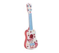 KIXZSAZ Strumento musicale per bambini, giocattolo educativo per il risveglio musicale, che favorisce lo sviluppo di bambini, ukulele, chitarra giocattolo con plettro educativo