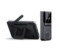 KIXZSAZ Supporta la registrazione video con il videocitofono Wi-Fi con | wireless che offre una di ricezione più lunga e un segnale più forte. Campanello con telecamera Wi-Fi wireless