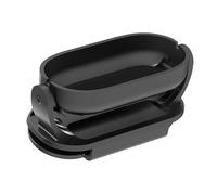 KIXZSAZ Supporto per casco con telecamera 360 GO 3S, supporto magnetico per casco da moto, clip per cappello, morsetto a sgancio rapido, telaio magnetico