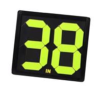 KIXZSAZ Tabellone per Le sostituzioni con Display bifacciale, Supporta Il ribaltamento Manuale, Facile leggibilità per Allenatori e Giocatori, Scheda di Sostituzione per Arbitro