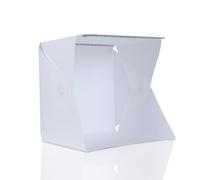 KIXZSAZ Tenda fotografica in PVC Alimentazione USB portatile LED 2x5600k 2x550lm Scatola da studio professionale rimovibile con 6 fondali in tessuto