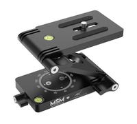 KIXZSAZ Testa a sfera per treppiede portatile con testa inclinabile a forma di Z, pieghevole e compatta, per treppiede flessibile con carico di 4 kg, forma Z, pieghevole e compatta, con carico 4 kg