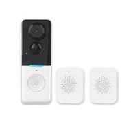 KIXZSAZ Videocitofono wireless con telecamera, campanello,Bianco | facile installazione, comunicazione bidirezionale, batteria a lunga durata, videocitofono Wi-Fi 2.4G