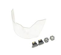 KIXZSAZ Visiera trasparente per casco da football americano realizzata con visiera antigraffio in PC per giovani adulti progettata per resistere ai rigori del gioco e garantire una lunga durata