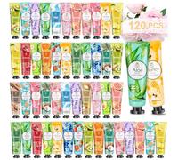 KIYTARBOO - Set regalo crema per le mani da 120 pezzi, lozione da viaggio, mini crema per le mani, set di lozione regalo da donna, crema per le mani secche e screpolate, regale