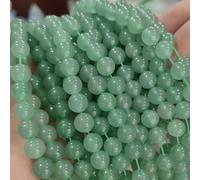 KIZAMI 27-115pcs 3-14 mm Perline di Gemme Naturali Rotonde Verdi, Perle sciolte Lucide Lisce per la Produzione di Braccialetti Fai-da-Te, Progettazione di Gioielli, Multicolore