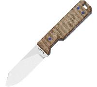 Kizer Abrams 14C28N Stonewashed,Norplex UltreX™ Micarta & G10 1133A2