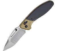 Kizer Bulli S45VN, Spazzolato a mano, Titanio Ki3695A4