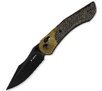 Kizer Clutch Lock Mini Mystic Paul Munko 154CM Burlap Micarta+PEI V3636C1