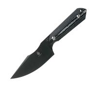 Kizer Harpoon Coltello a Lama Fissa Micarta Nera 1040