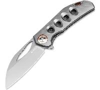 Kizer Liner Lock Hawk Carlos Elstner S45VN Titanio Ki4683A2