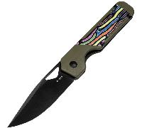 Kizer Liner Lock Militaw Jonathan Styles Nitro V G10 V3634A3