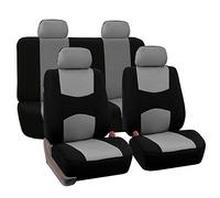 KizmiQ 9Pcs Auto Set coprisedili per Suzuki Jimny (FJ) 1. Gen 2007-2017 Poliestere Tessuto Lavabile Traspirante Coprisedile Adatto a Tutte Le Stagioni,C