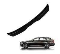 KizmiQ Auto Spoiler Posteriori per BMW 5 F11 535i Msport 2010 2011 2012 2013 2014 2015 2016 2017 Nastro Installare Adesivo,ABS Alettone Tetto Posteriore Tuning Ala Styling Accessori,A/Black